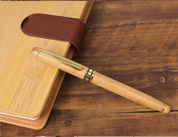 Wooden Notebook & Pen Gift Set