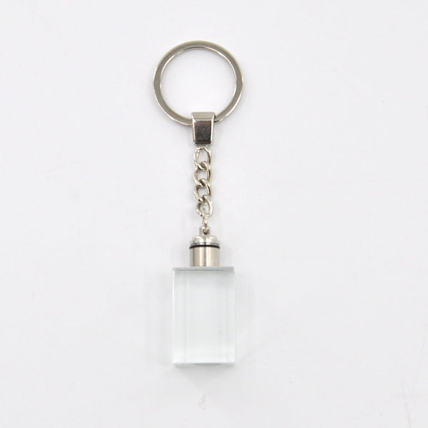 LED Crystal keyring - Rectangle