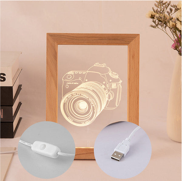 LED Acrylic Photo Light - Medium