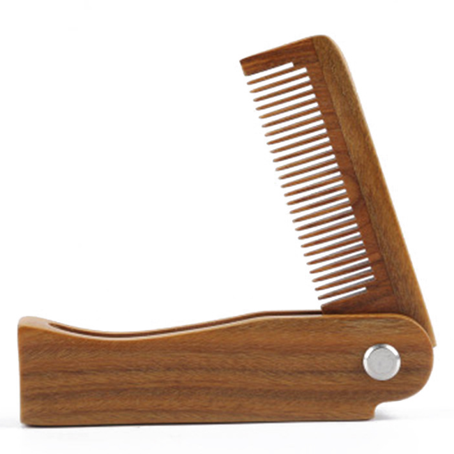 laser engravable beard comb ThinkBabaLTD 