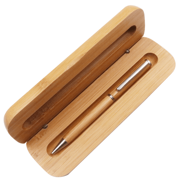 wooden laser supplies baboo wooden pen and case TB supplies 