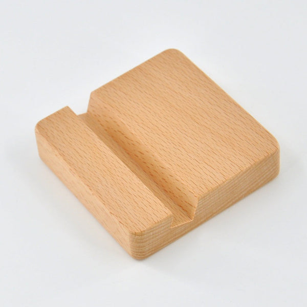 Wooden Phone Stand - Square